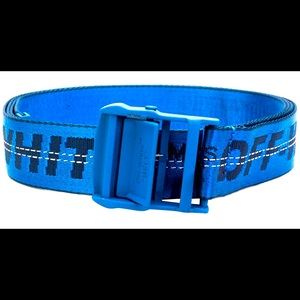 Blue Off-White Industrial Belt